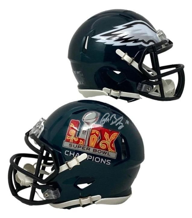 Reed Blankenship Philadelphia Eagles Autographed Super Bowl LIX Champions Mini-Helmet