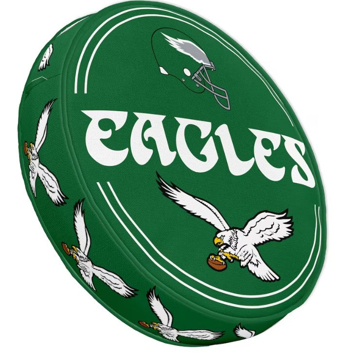 Philadelphia Eagles Throwback Pegasus 15" Circle Plushlete Pillow