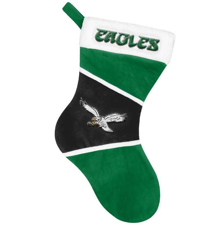Philadelphia Eagles Throwback Embroidered Stocking