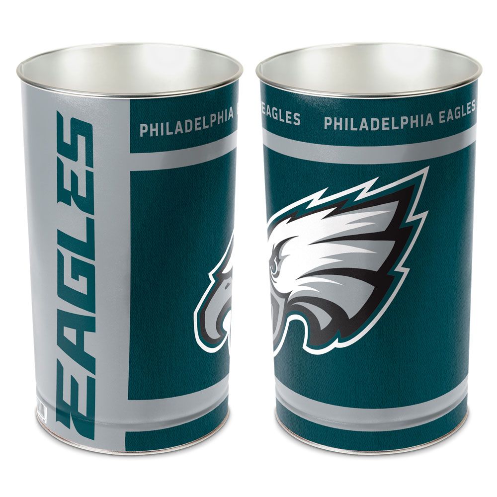 Philadelphia Eagles Trash Can
