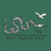Philadelphia Eagles Don't Tread on Me Hometown Football T-Shirt