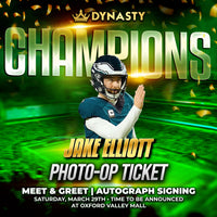 Jake Elliott World Champions Experience