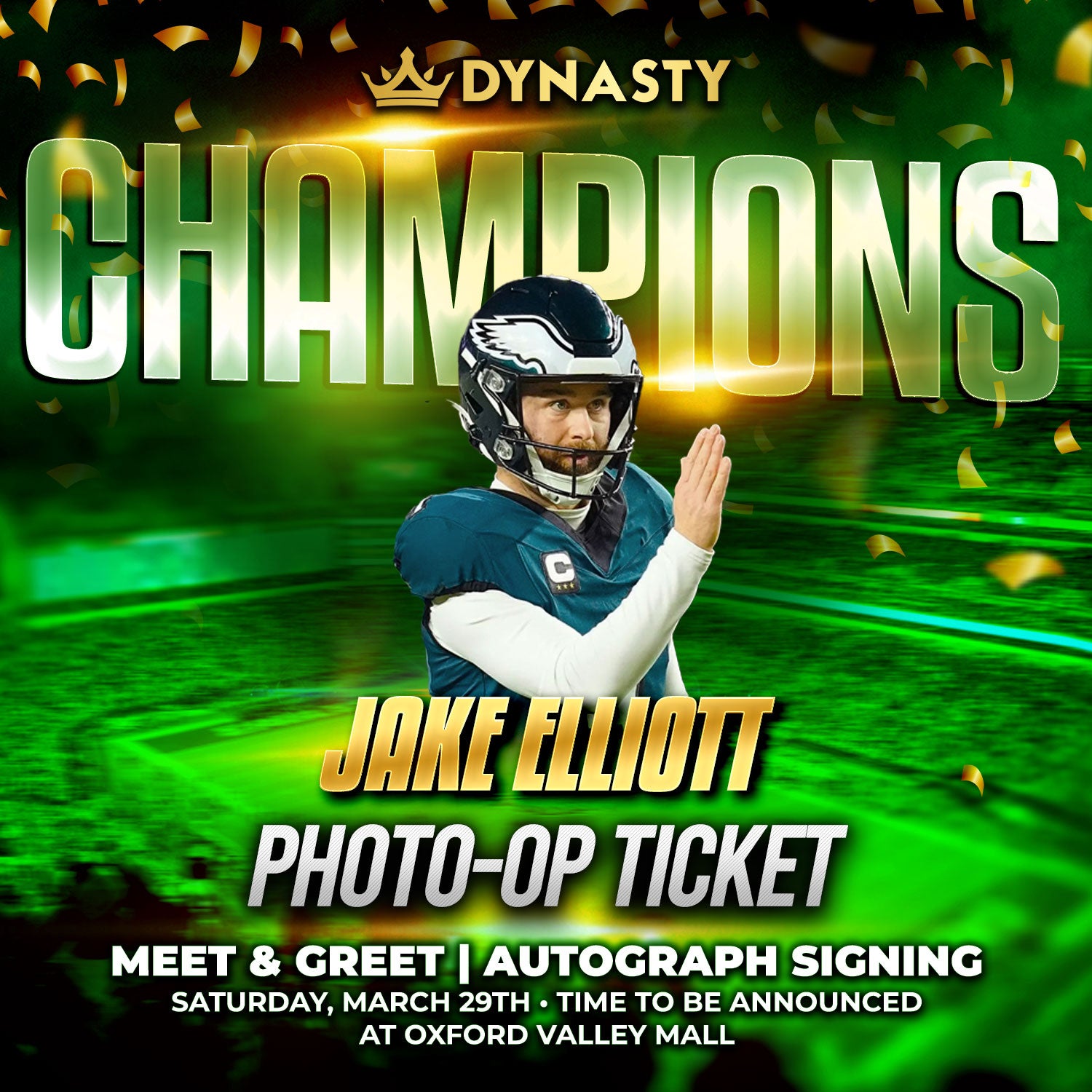 Jake Elliott World Champions Experience