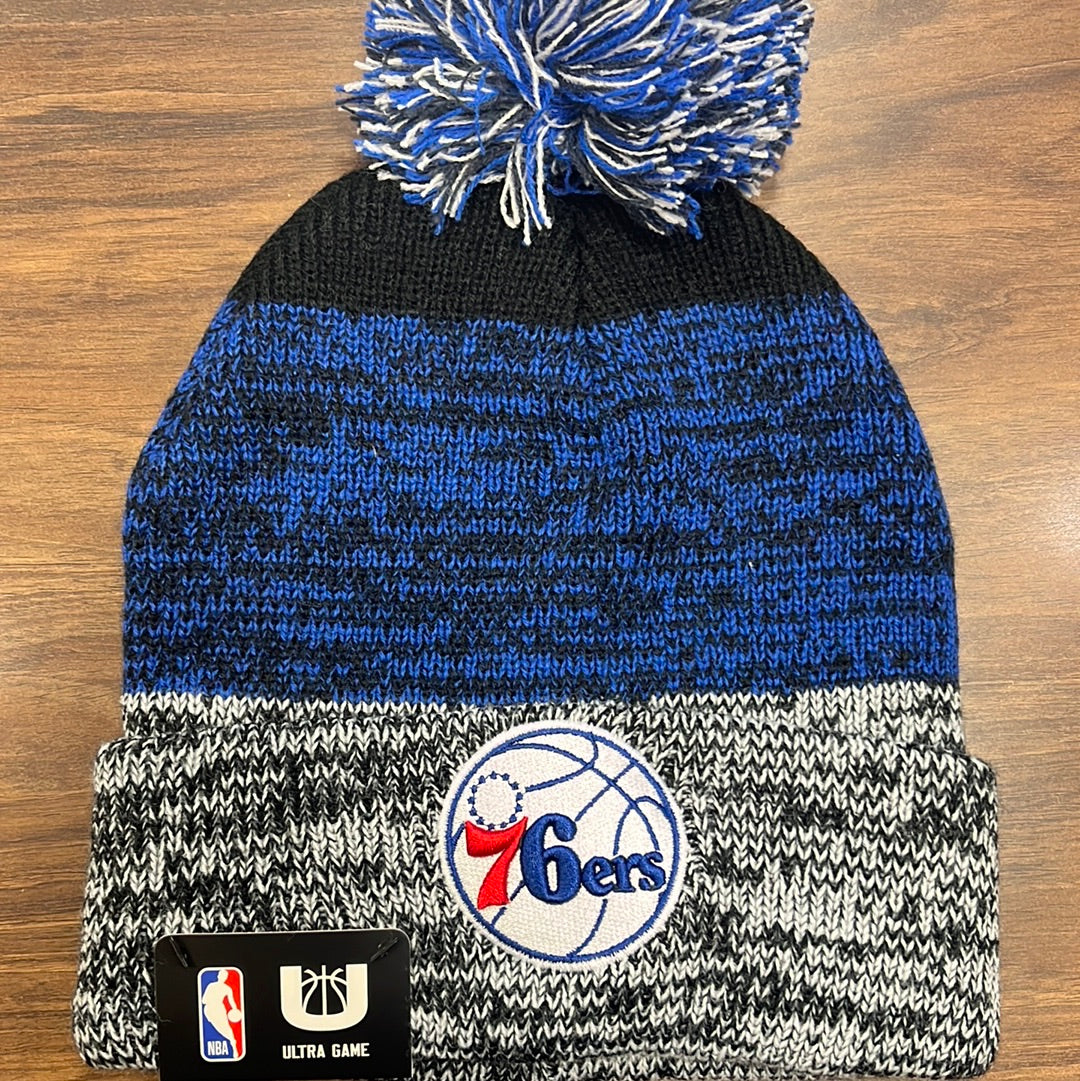 Philadelphia 76ers Ultra Game Static Cuffed Knit Hat