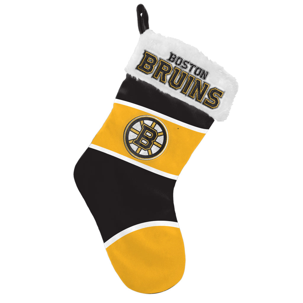 Boston Bruins Embroidered Stocking