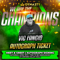 Vic Fangio World Champions Experience Tickets