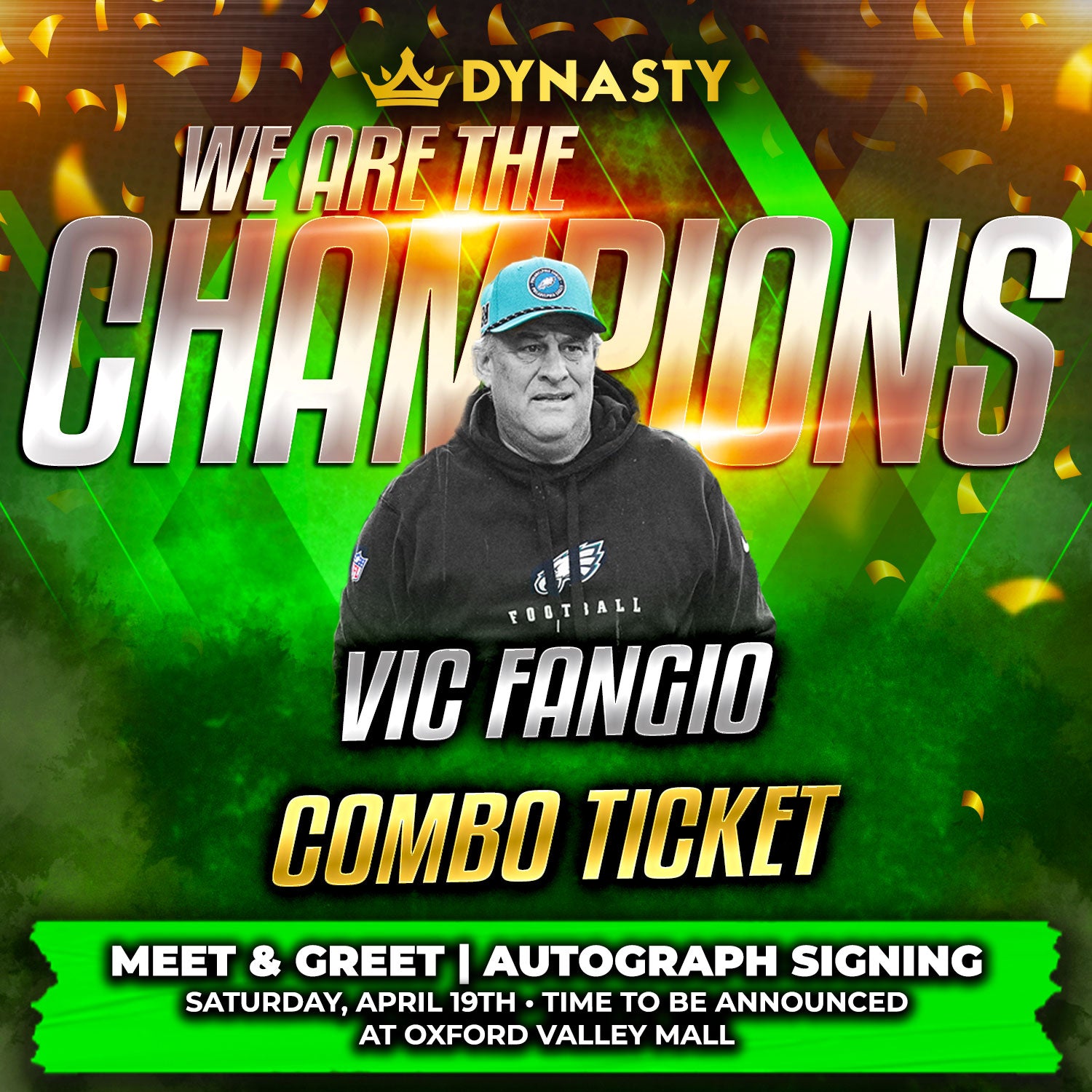 Vic Fangio World Champions Experience Tickets
