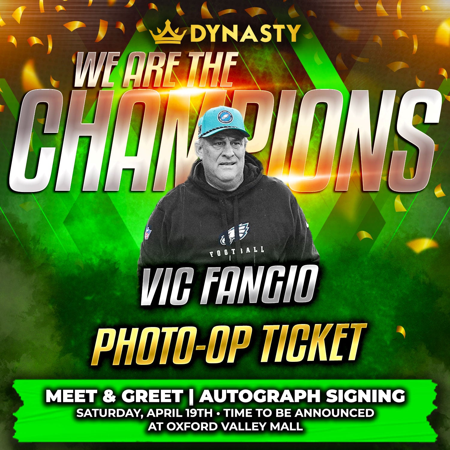 Vic Fangio World Champions Experience Tickets
