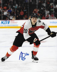 Alex Bump in Action Philadelphia Flyers Autographed 8" x 10" Hockey Photo - Dynasty Sports & Framing 