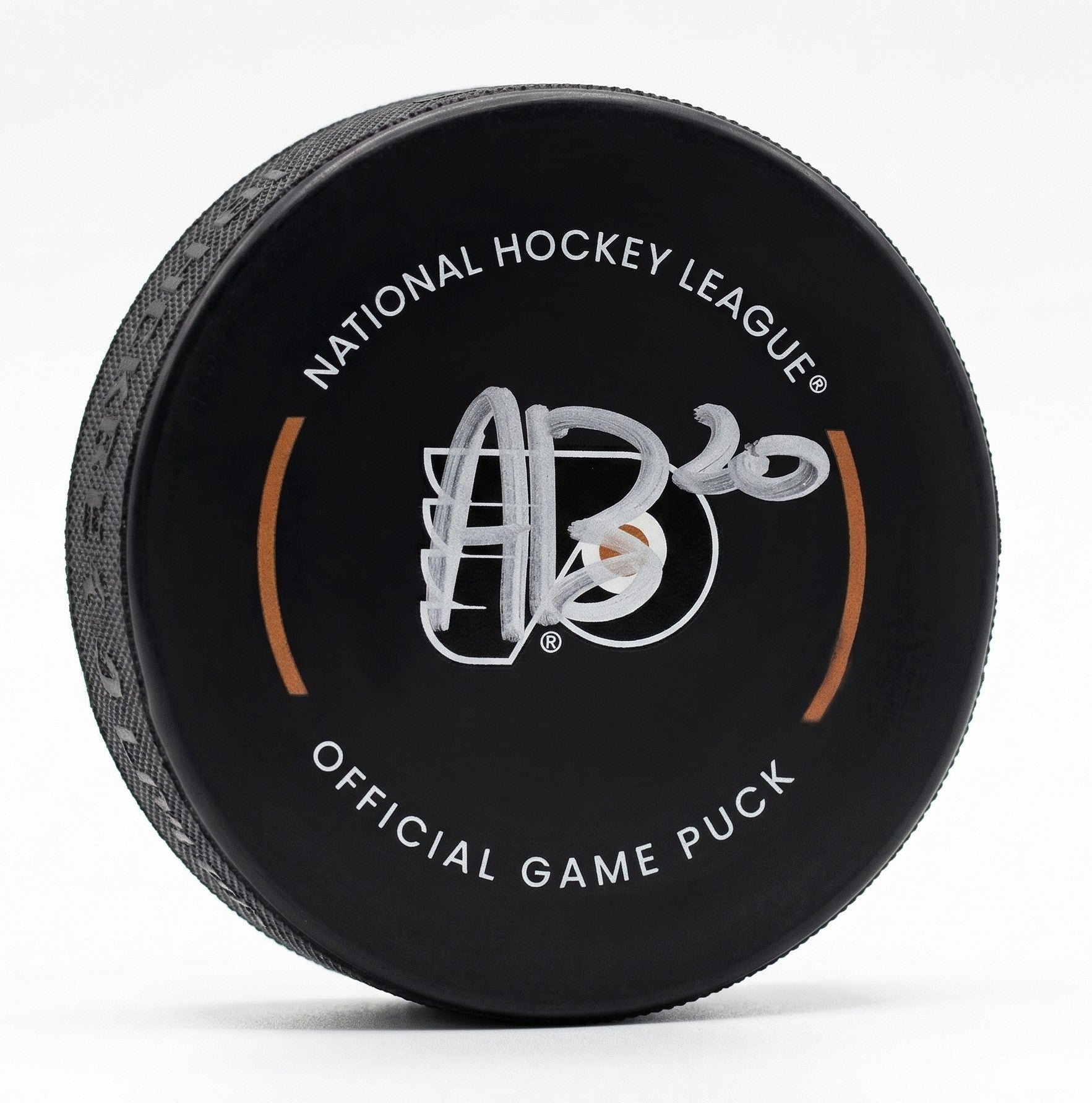Alex Bump Philadelphia Flyers Autographed Game Model Hockey Puck