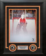 Bernie Parent Philadelphia Flyers Stanley Cup Fog Game 8" x 10" Framed Hockey Photo - Dynasty Sports & Framing 