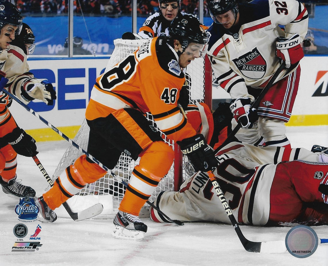 Daniel Briere 2012 Winter Classic Philadelphia Flyers 8" x 10" Hockey Photo