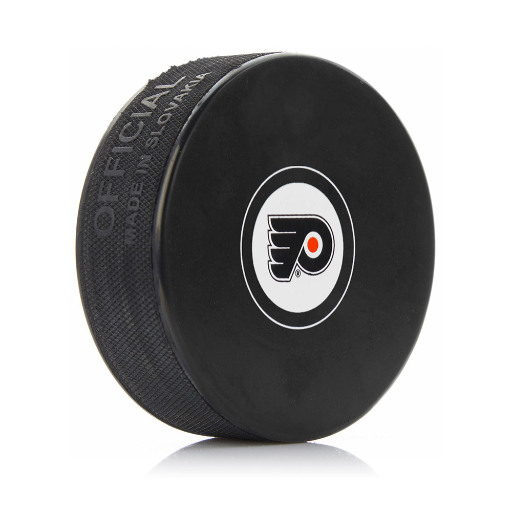 Philadelphia Flyers Autograph Model Logo Hockey Puck