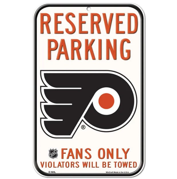 Philadelphia Flyers Parking Sign