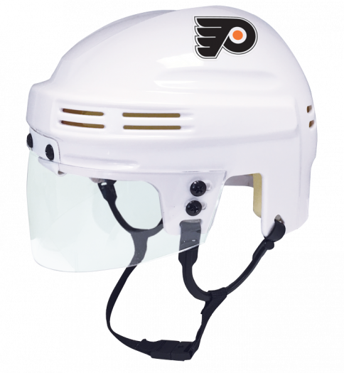 Philadelphia Flyers NHL Bauer White Mini-Helmet