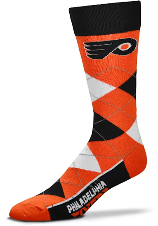 Philadelphia Flyers Men's Argyle Lineup Socks