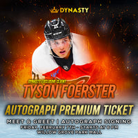 Tyson Foerster Flyers Experience Tickets