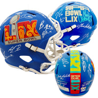 Philadelphia Eagles Team-Signed Super Bowl LIX Champions Helmet - 24 Signatures