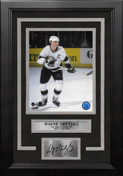 Wayne Gretzky Goal Celebration New York Rangers 8 x 10 Framed Hockey  Photo with Engraved Autograph