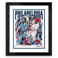 MLB Players All Star Collaboration - Harper x Schwarber - Exclusive Print