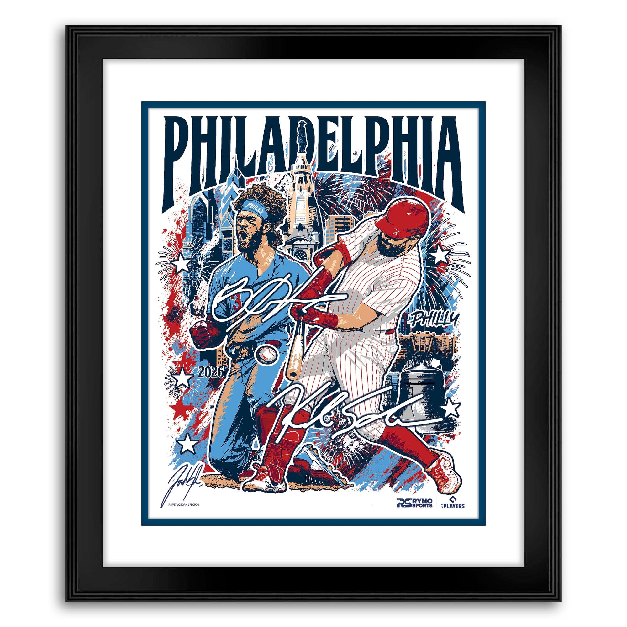 MLB Players All Star Collaboration - Harper x Schwarber - Exclusive Print