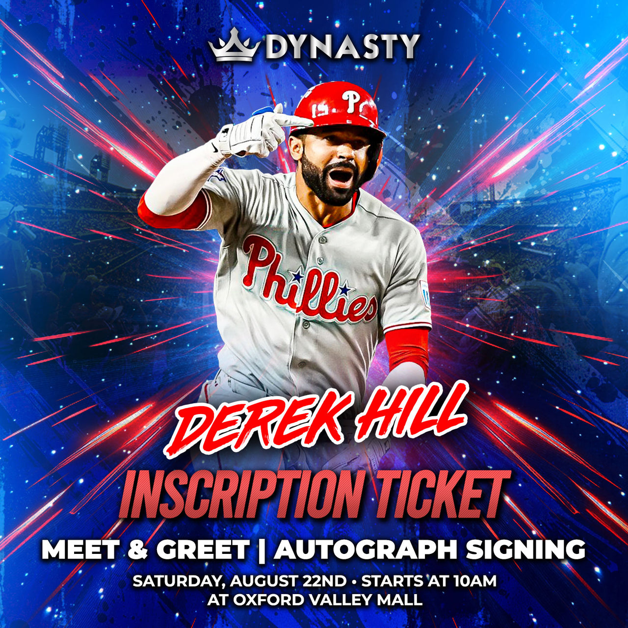 Derek Hill Inscription Ticket (Add-On)