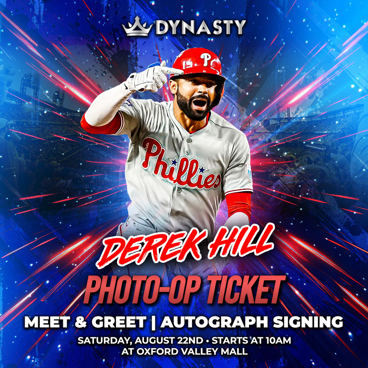 Derek Hill Philadelphia Phillies Experience Tickets