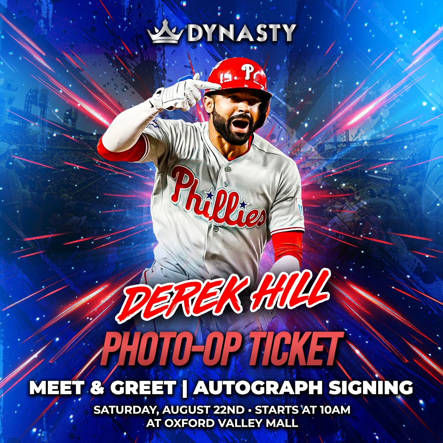 Derek Hill Philadelphia Phillies Experience Tickets