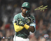Ceddanne Rafaela Boston Red Sox Walk-Off Celebration Autographed 8" x 10" Baseball Photo - Dynasty Sports & Framing 
