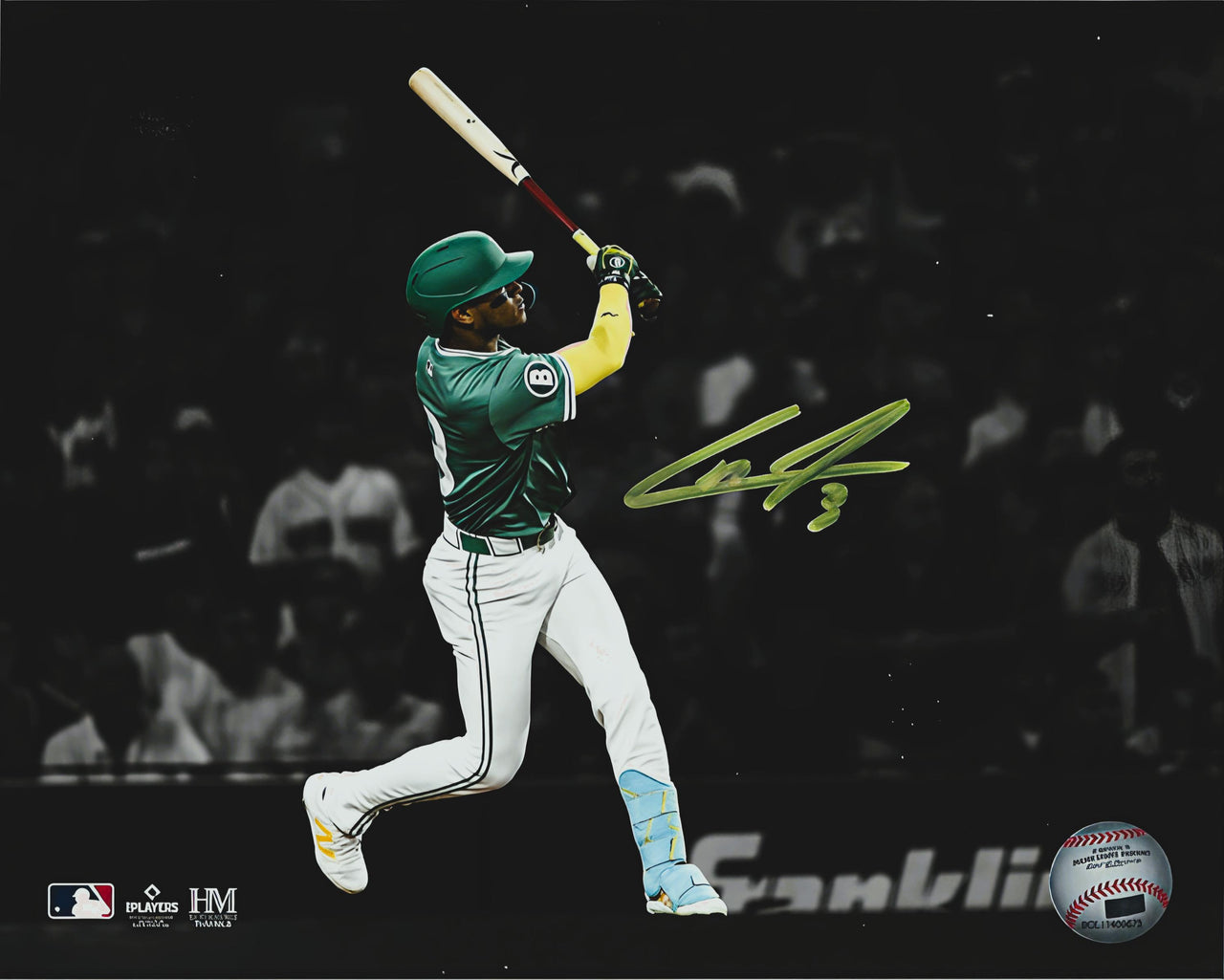 Ceddanne Rafaela Signed Boston Red Sox Walk-Off Home Run 16"x20" Photo