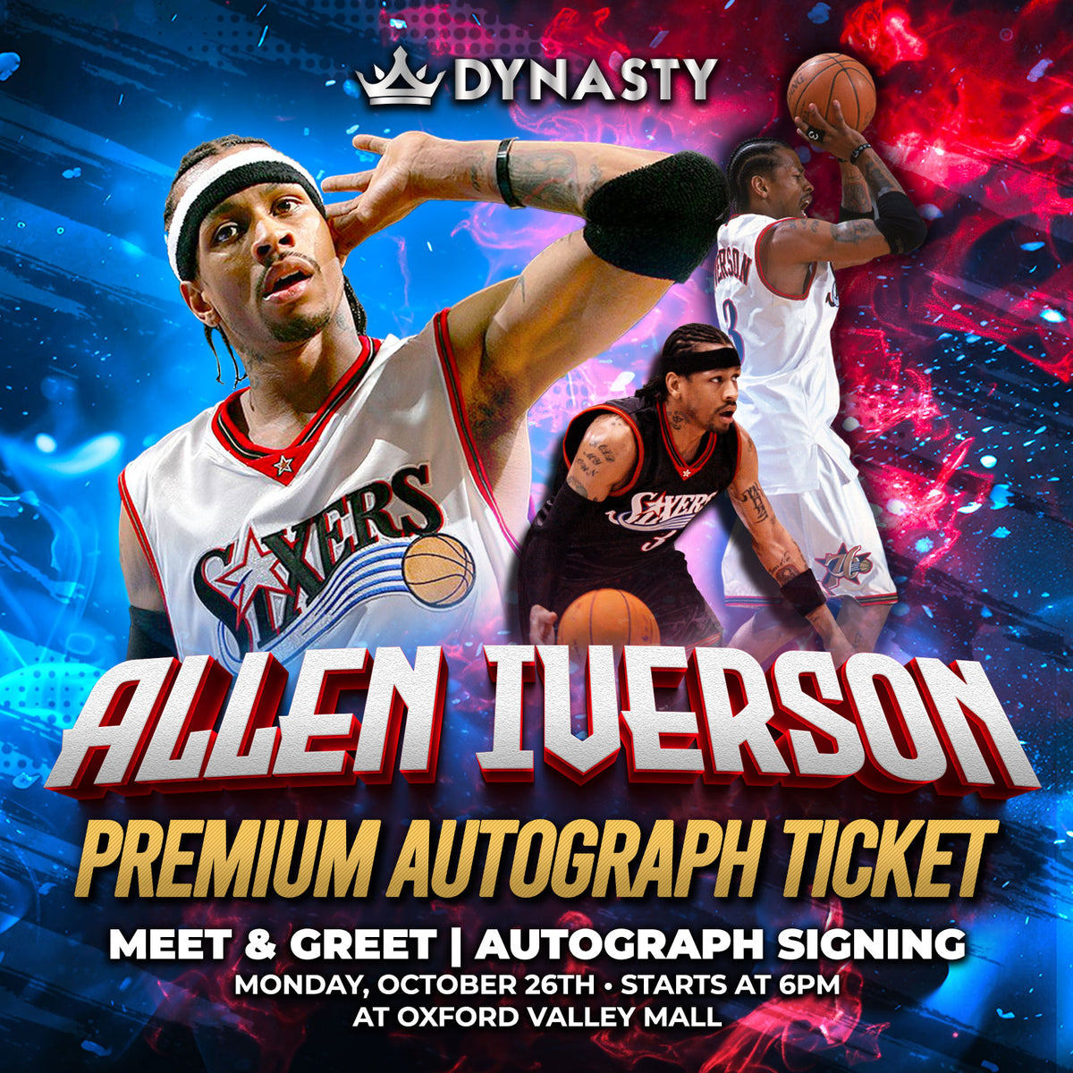 Allen Iverson Philly Legend Experience Tickets