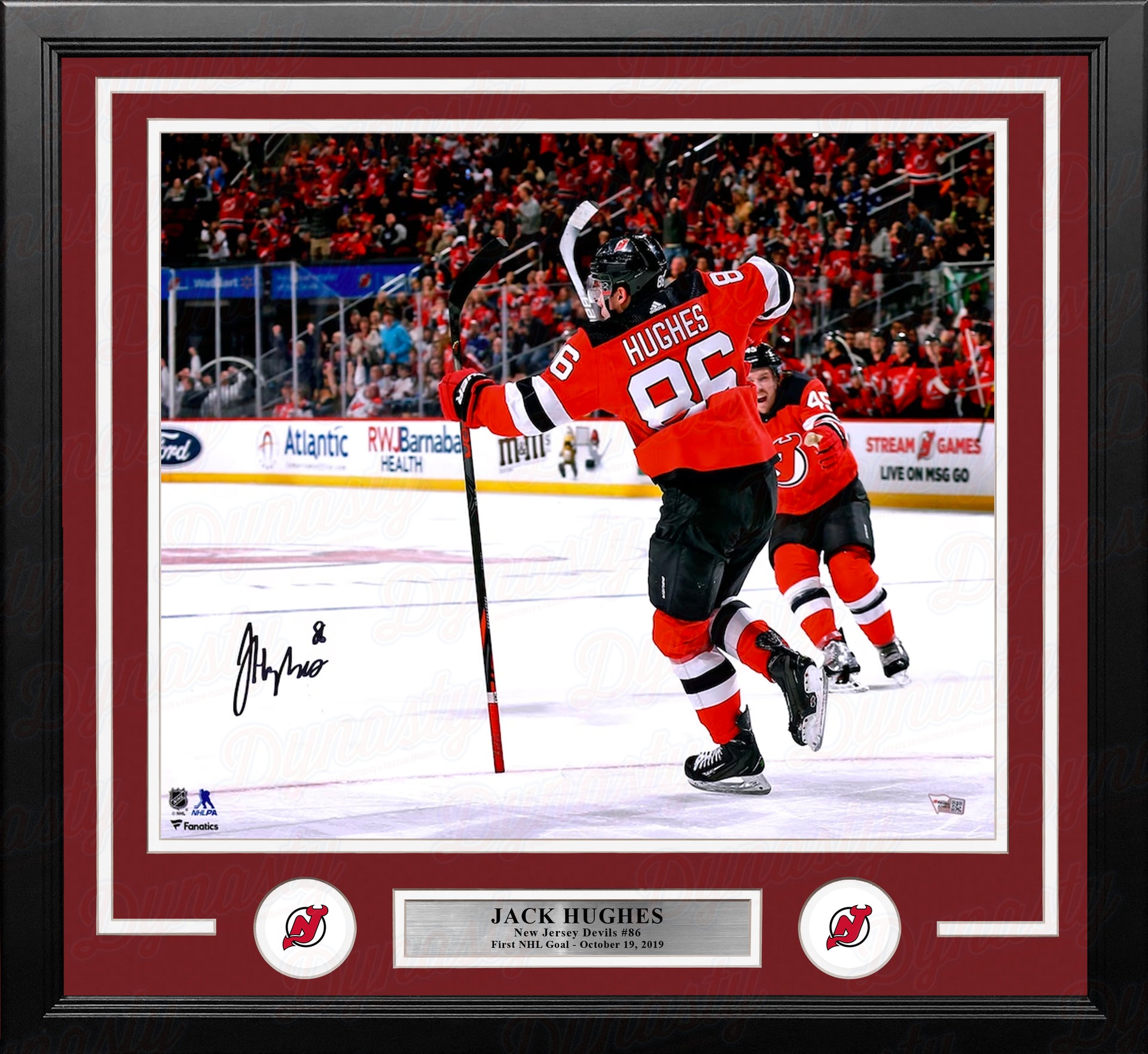 Framed Martin Brodeur New Jersey Devils Autographed 16 x 20