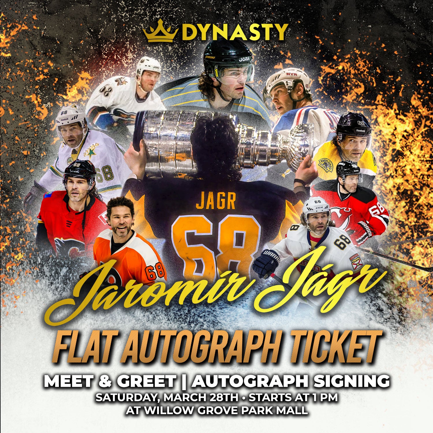 Jaromir Jagr Hockey Royalty Experience Tickets