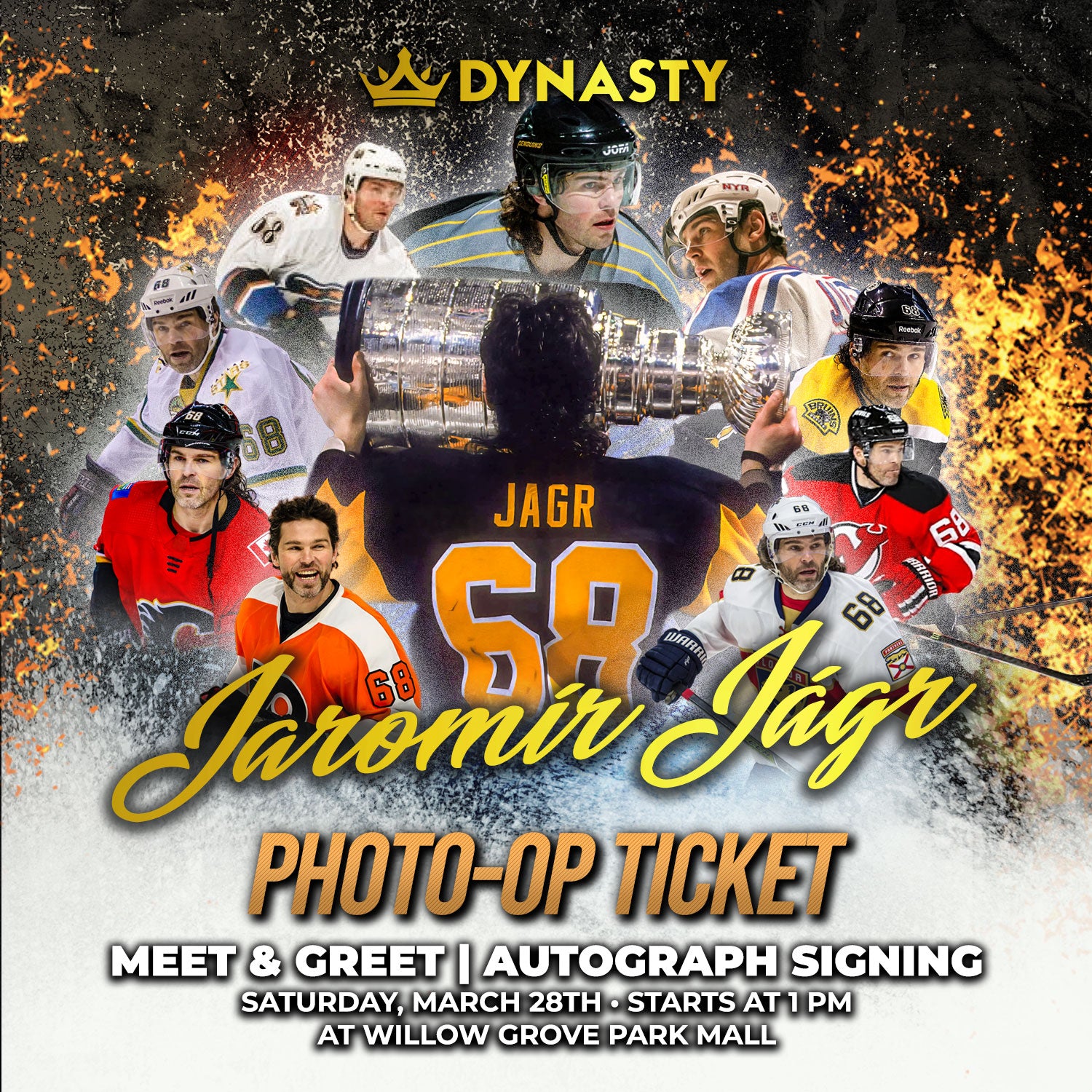 Jaromir Jagr Hockey Royalty Experience Tickets