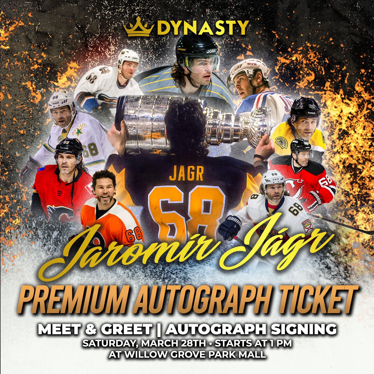 Jaromir Jagr Hockey Royalty Experience Tickets