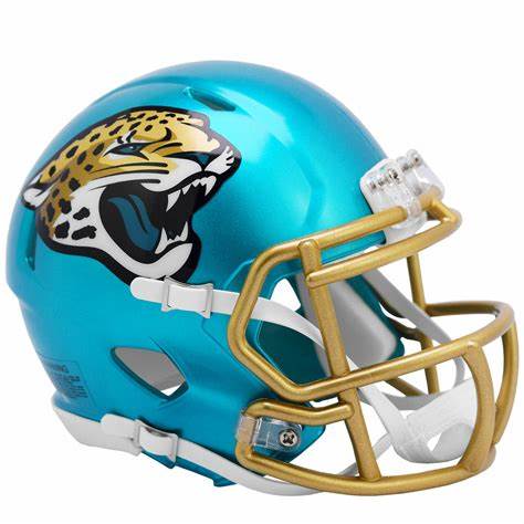 Jacksonville Jaguars NFL Riddell Speed Revolution Flash Mini-Helmet