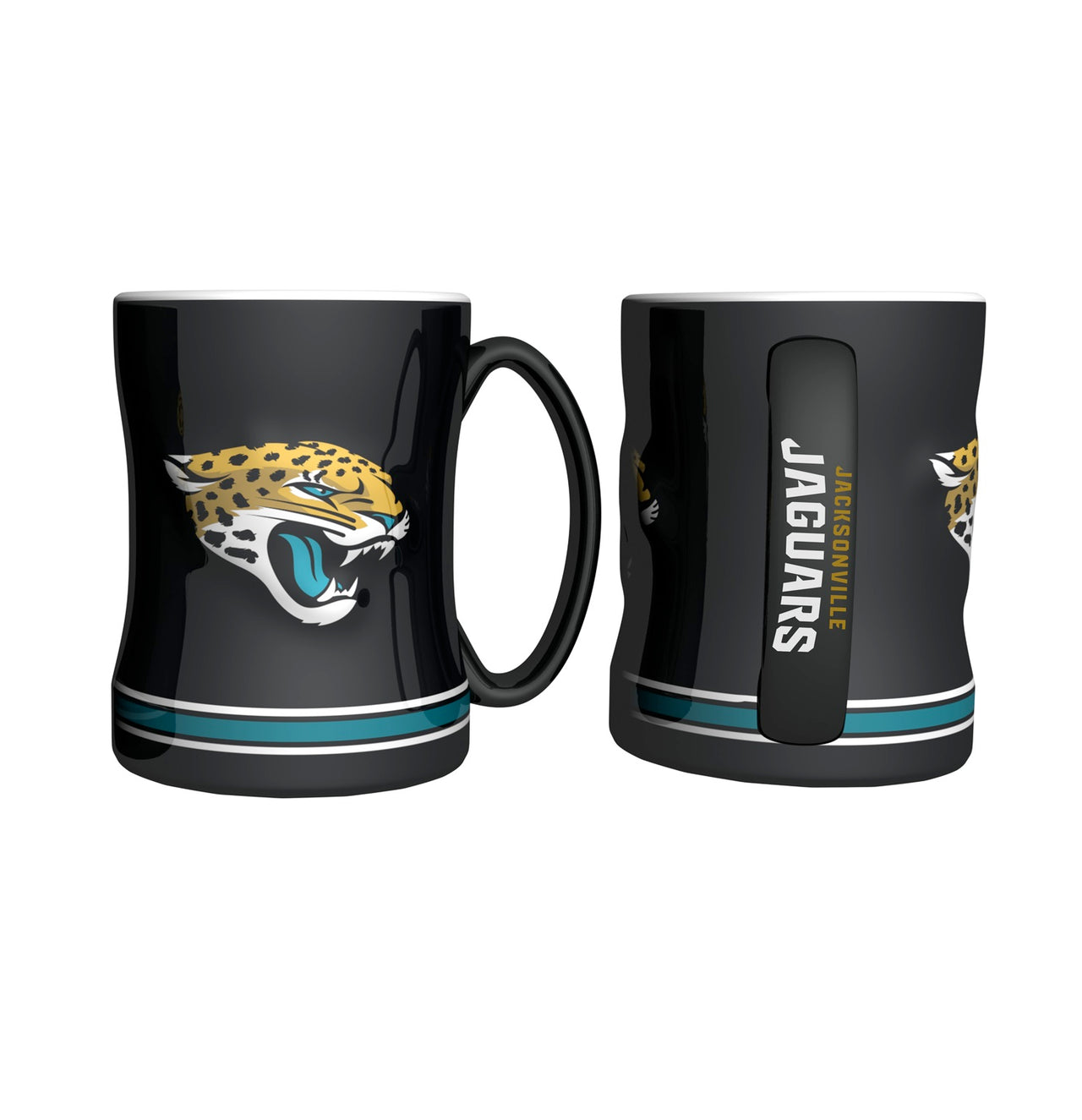 Jacksonville Jaguars Logo Relief Coffee Mug