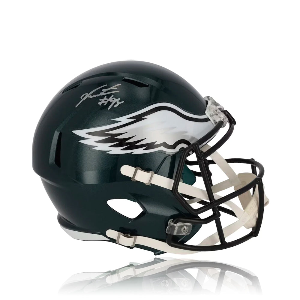 Jalen Carter Philadelphia Eagles Autographed Full-Size Helmet