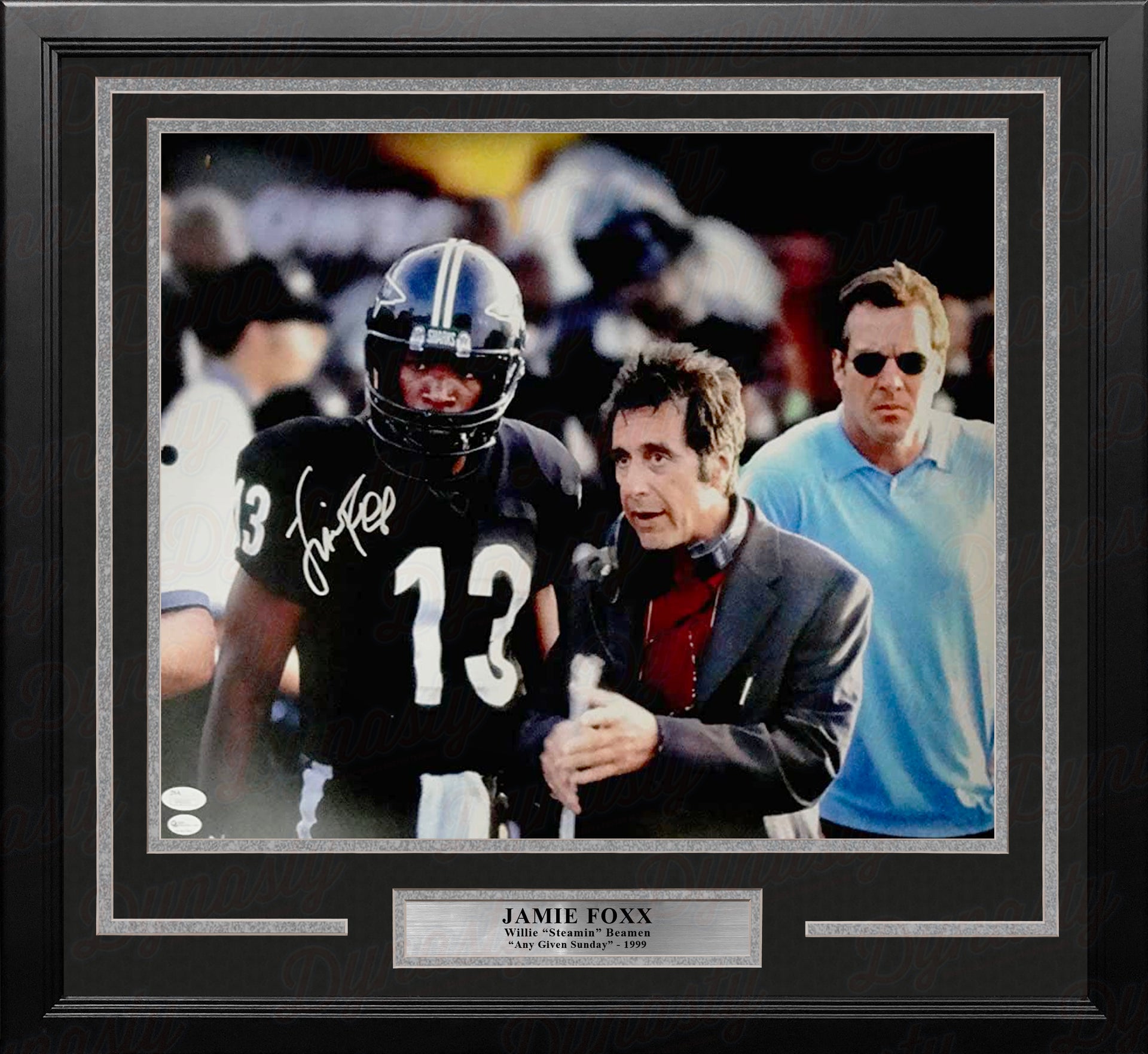 Jamie Foxx Any Given Sunday Autographed 16" x 20" Framed Movie Photo - Dynasty Sports & Framing 