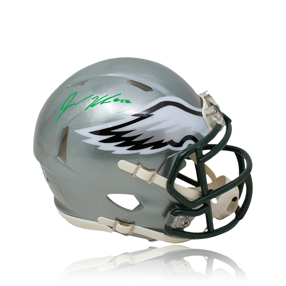 Jason Kelce Philadelphia Eagles Autographed Flash Mini-Helmet