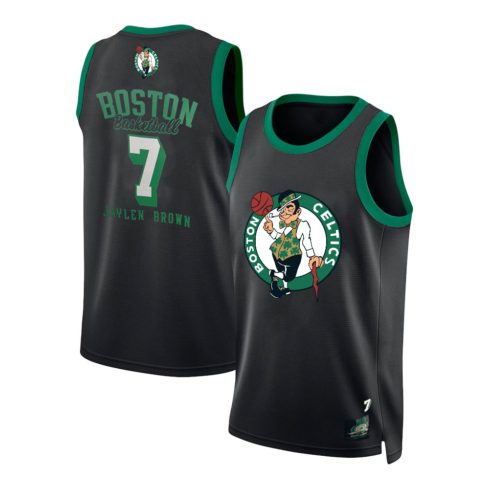 Jaylen Brown Boston Celtics Ultra Game Black NBA Jersey
