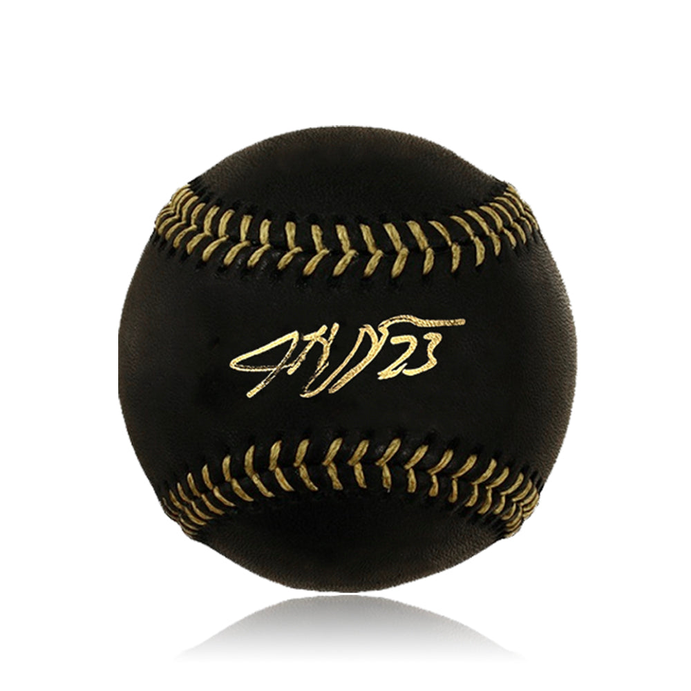 Jeff Hoffman Philadelphia Phillies Autographed Official Black MLB Baseball