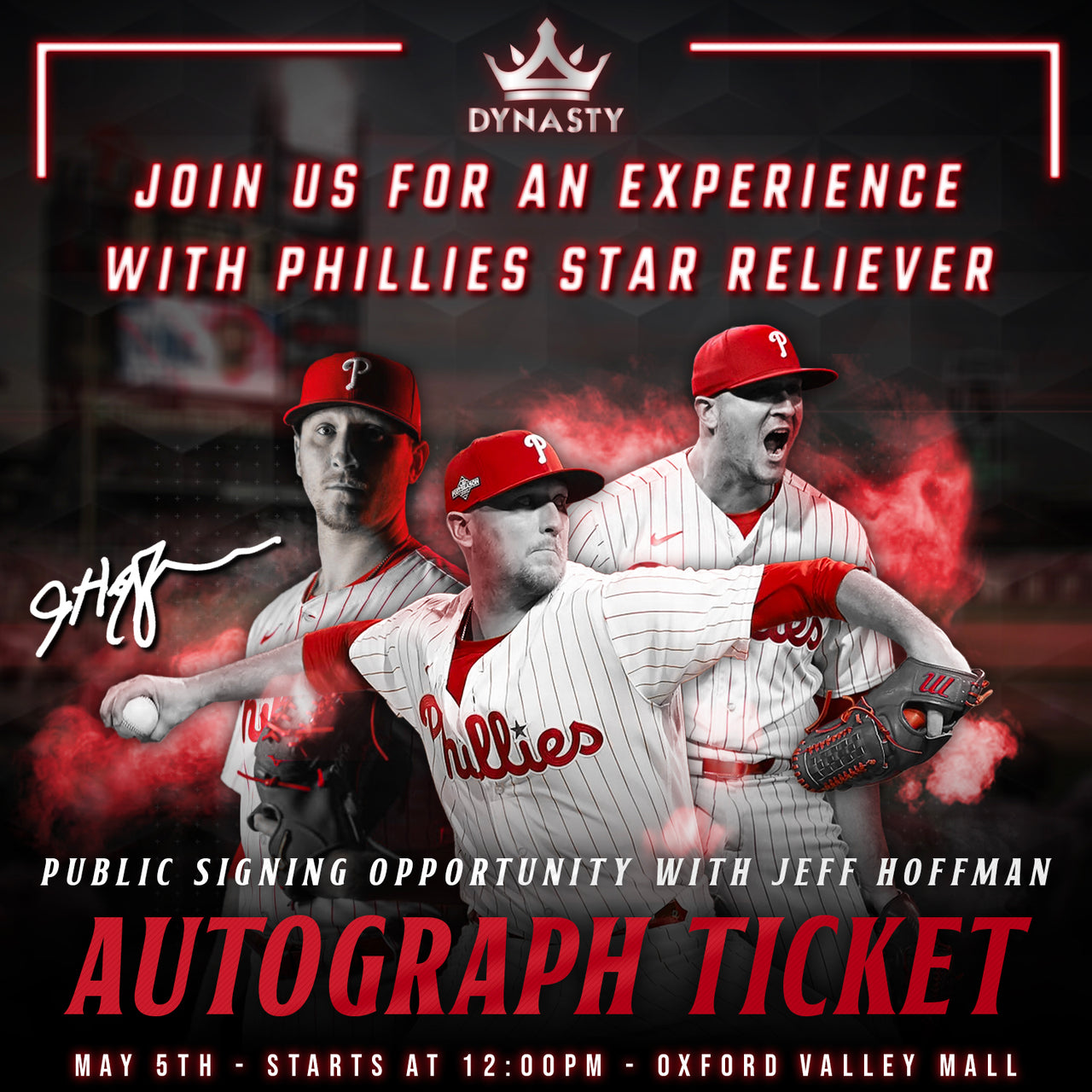 Jeff Hoffman Philadelphia Phillies Experience Tickets
