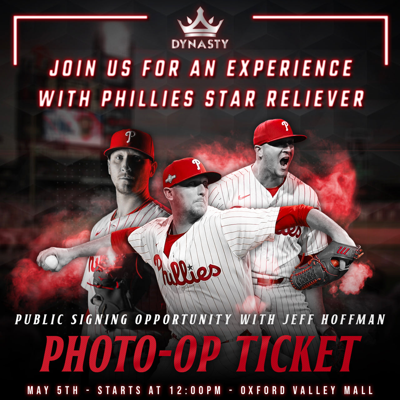Jeff Hoffman Philadelphia Phillies Experience Tickets