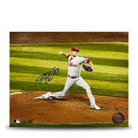 Jeff Hoffman Championship Action Philadelphia Phillies Autographed 11" x 14" Baseball Photo