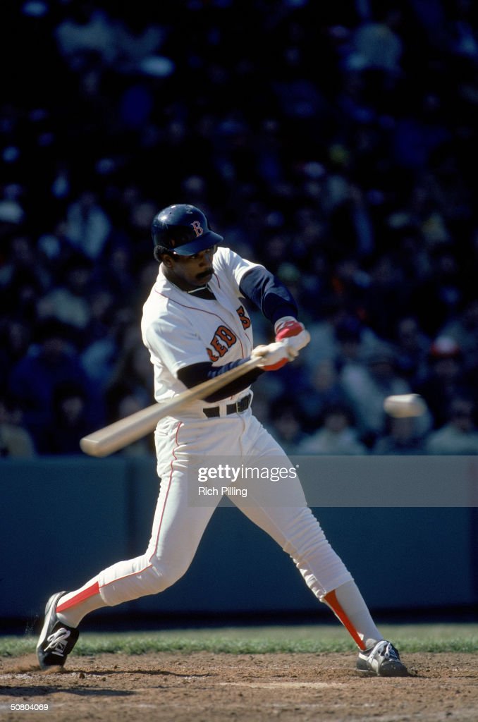 Jim Rice Boston Red Sox Hit at Fenway Park MLB Photo - Dynasty Sports & Framing 