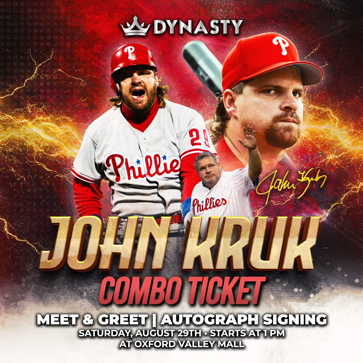 John Kruk Experience Tickets