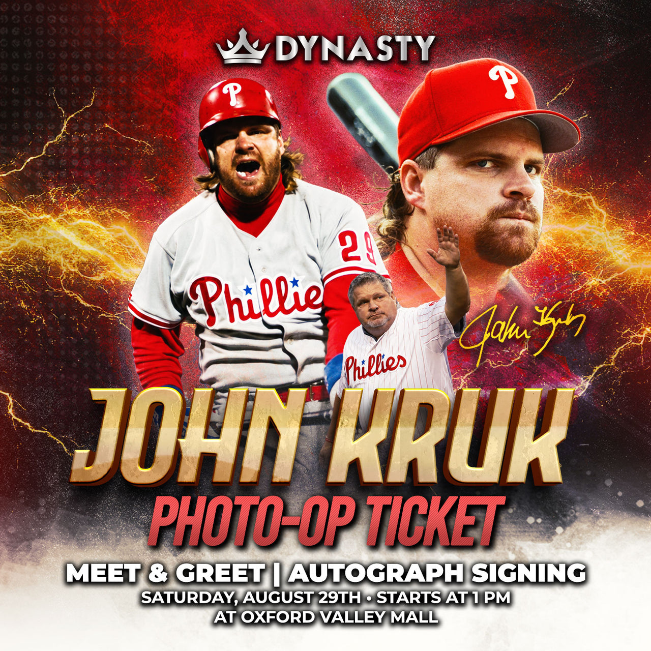 John Kruk Experience Tickets