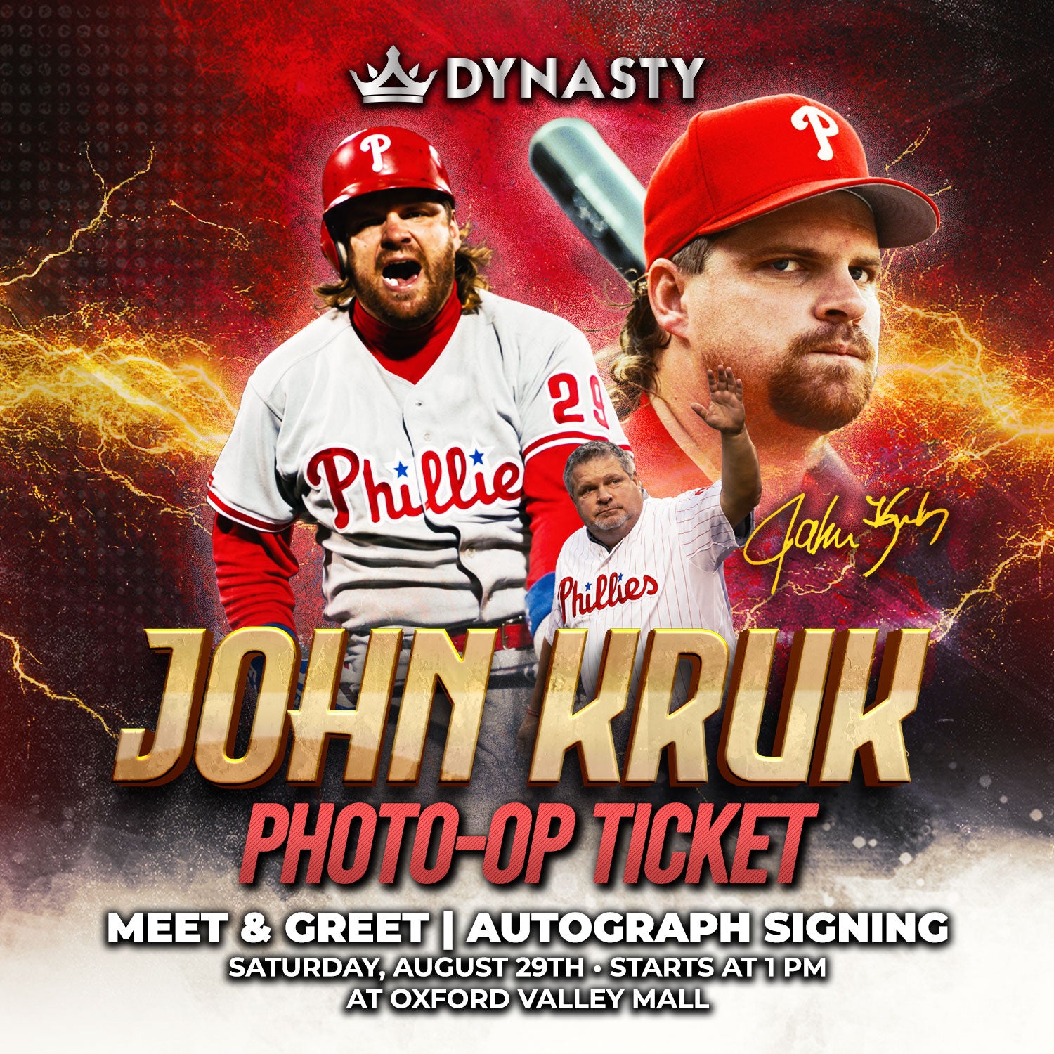 John Kruk Experience Tickets