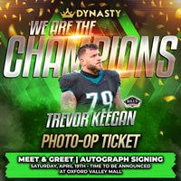 Trevor Keegan World Champions Experience Tickets